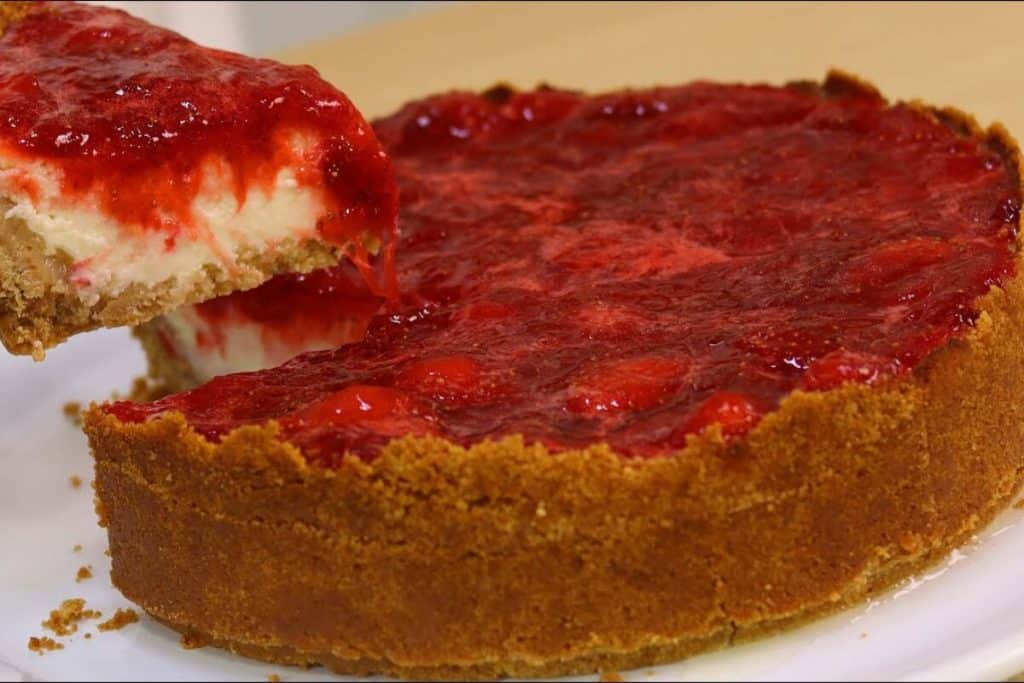 torta de morango