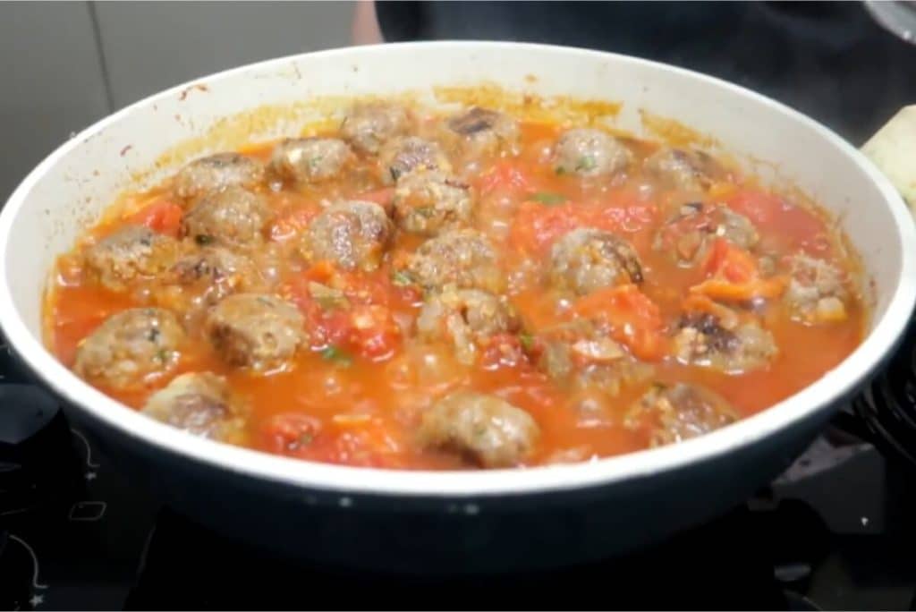 almôndegas com aveia