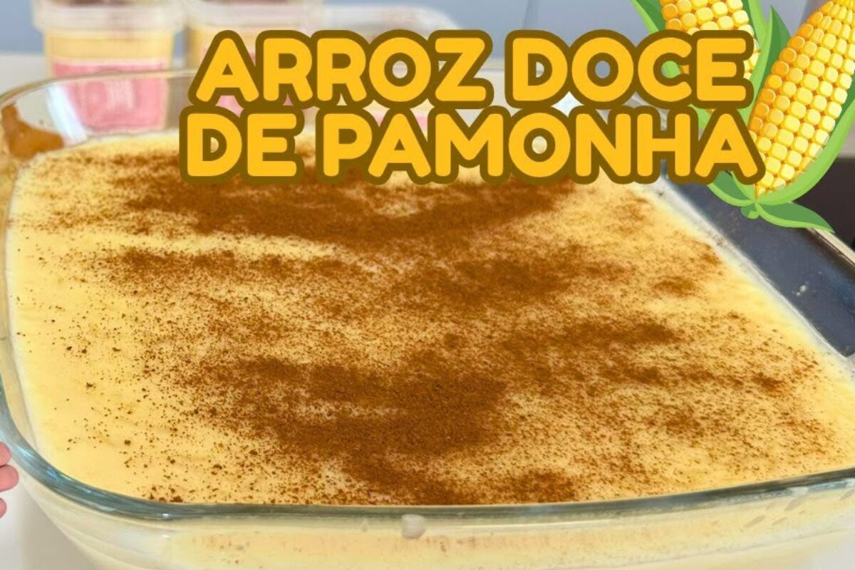 Como fazer arroz doce de pamonha cremoso e lucrativo para servir ou vender no copinho 44 arroz doce de pamonha