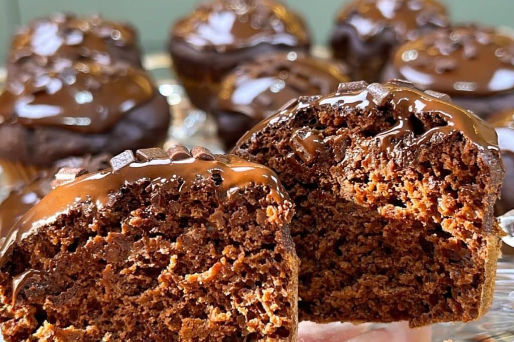 bolinho de chocolate saudável