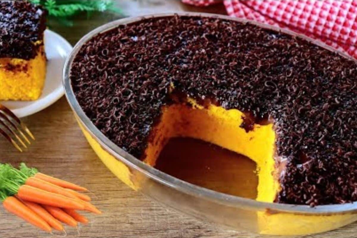 bolo de cenoura perfeito