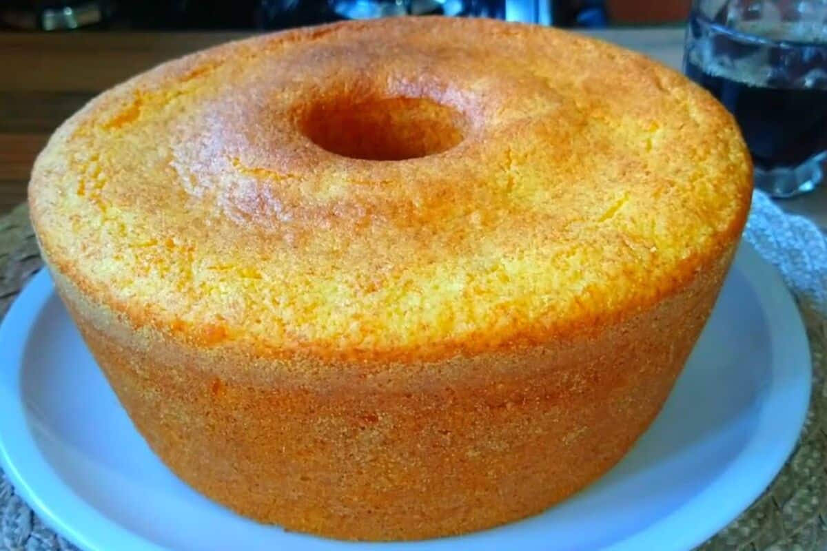 bolo sem farinha de trigo