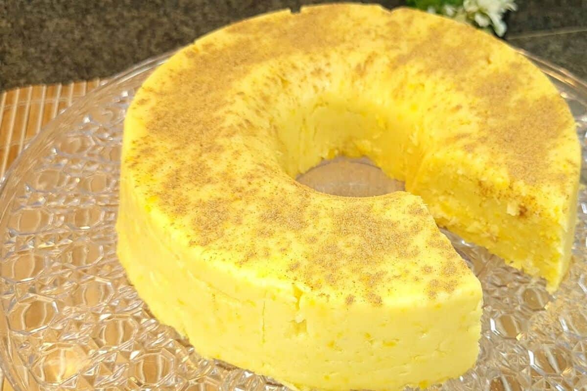bolo de milho sem forno
