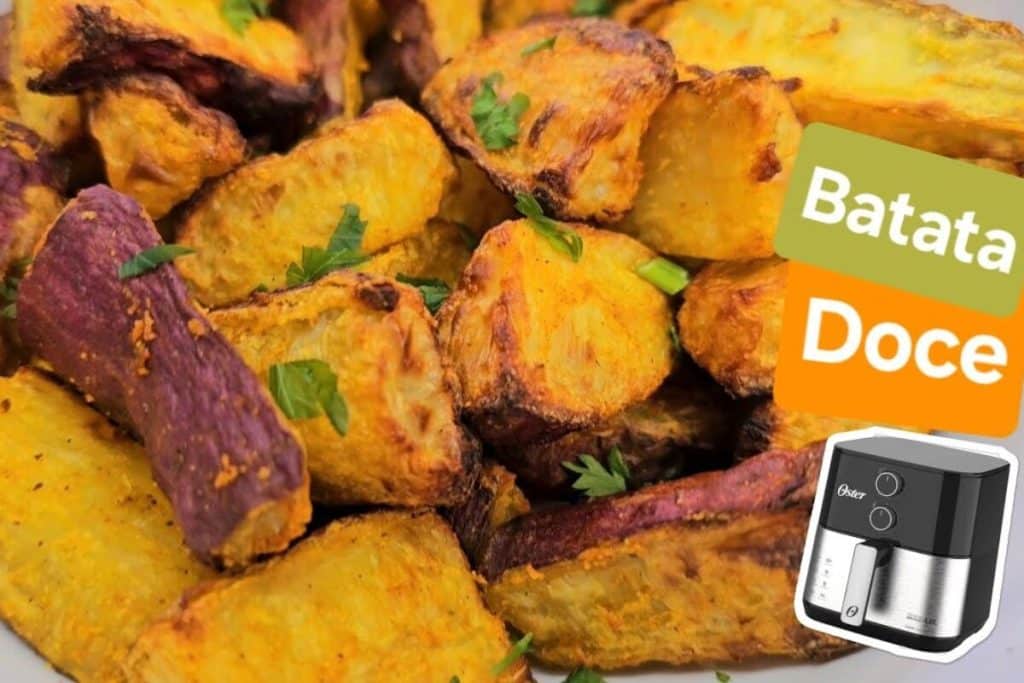 batata doce na air fryer