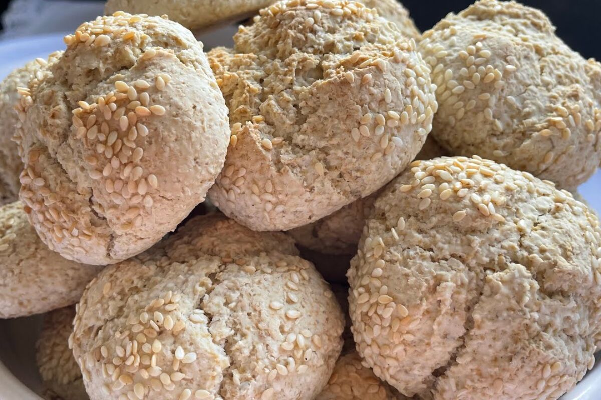 bolacha de aveia e polvilho