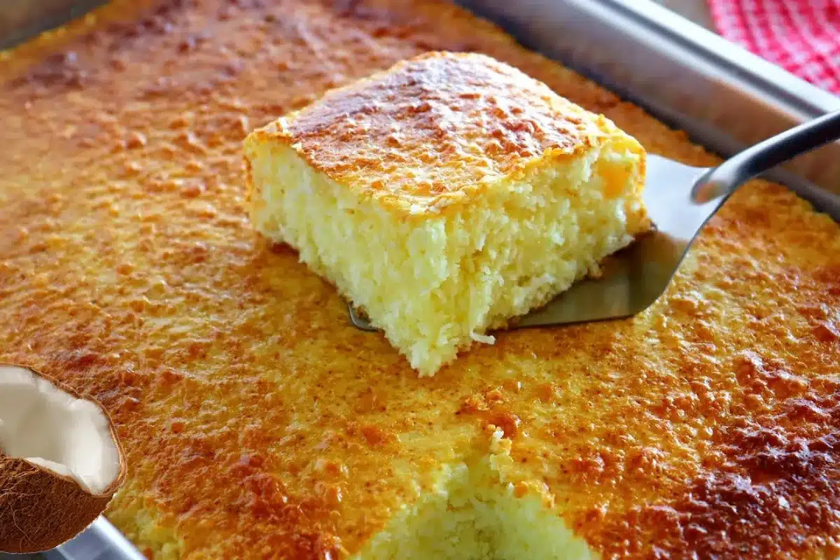 bolo de coco sem farinha
