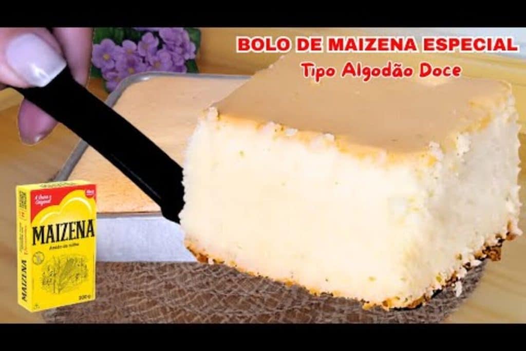 bolo de maizena
