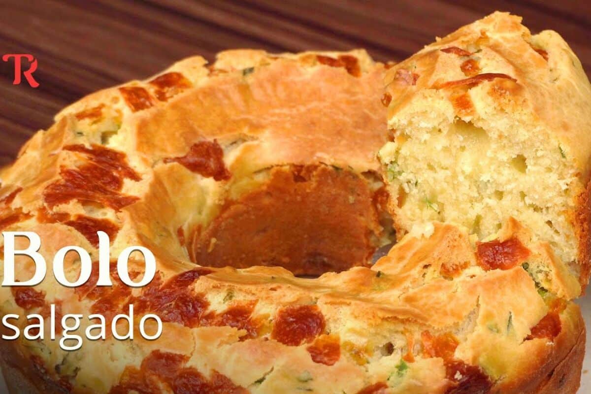 bolo salgado fofinho