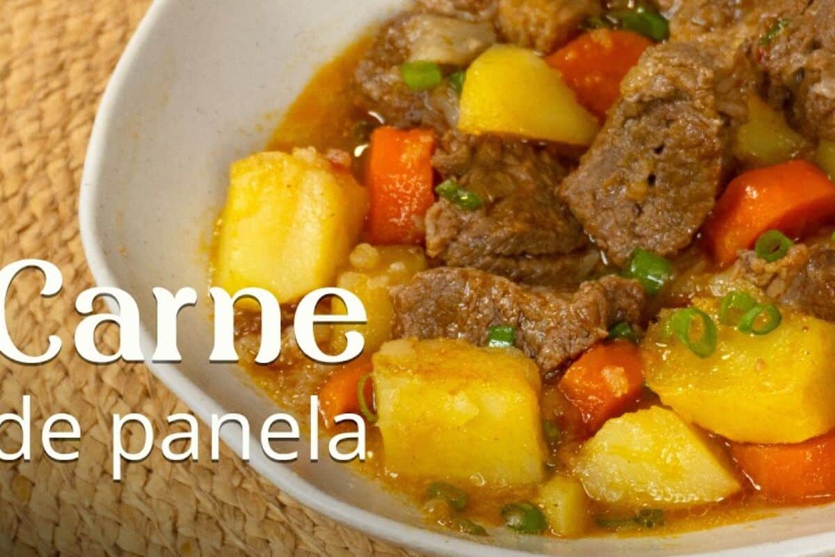carne de panela com legumes