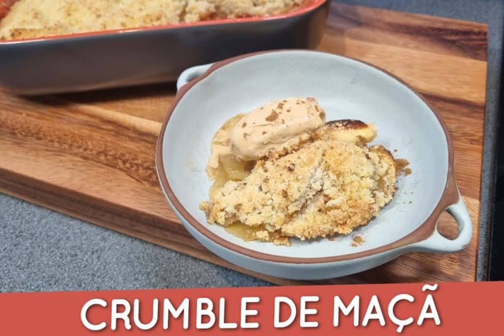Crumble de maçã