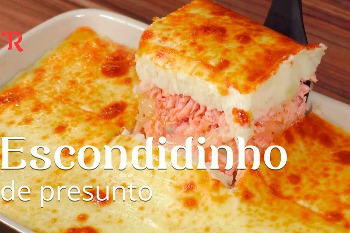 escondidinho de presunto