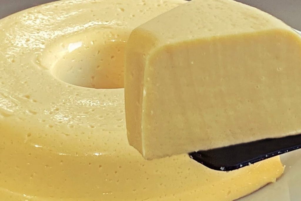 flan de doce de leite