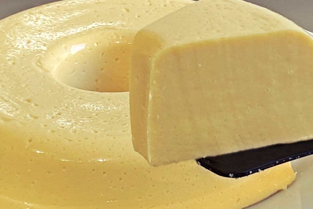 flan de doce de leite