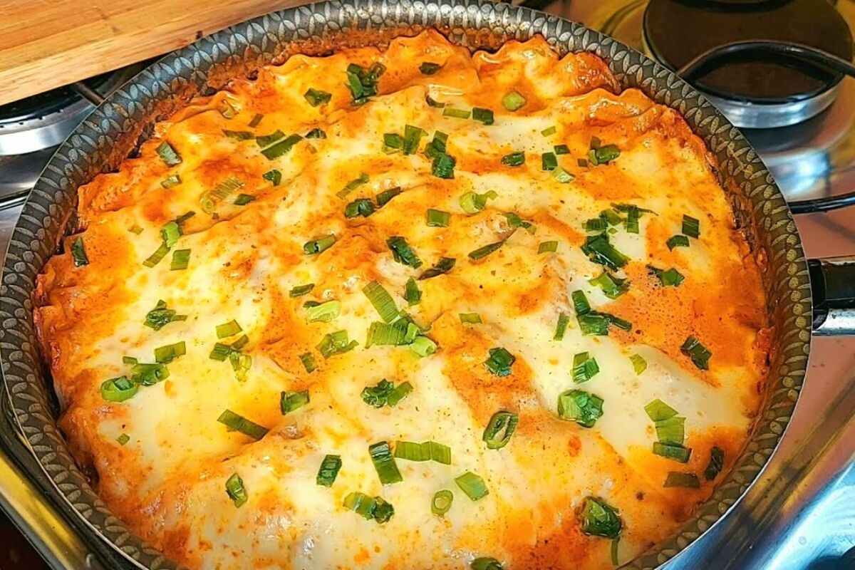 Lasanha de frigideira: a solução de almoço de uma panela só para quem quer sabor sem fazer bagunça 175 lasanha de frigideira