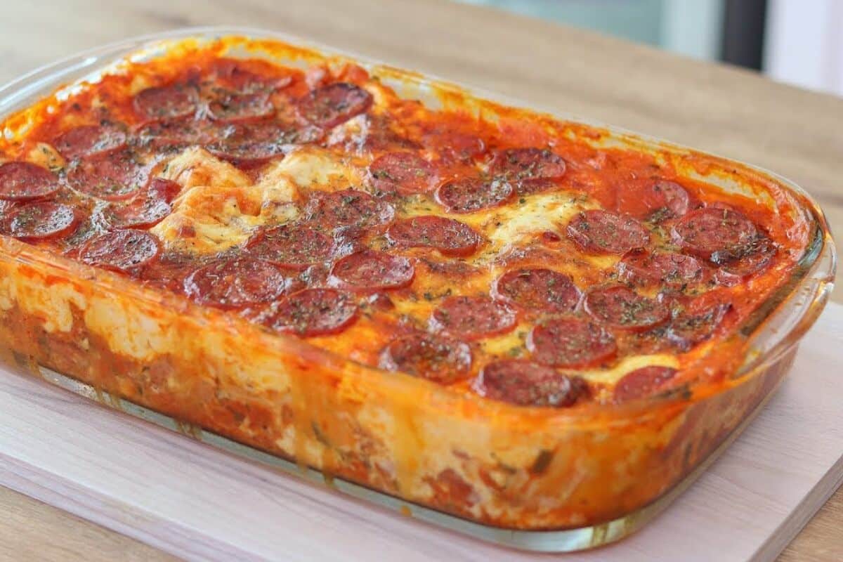 lasanha de calabresa