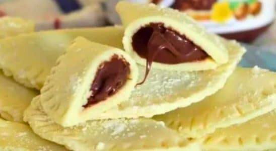 pastelzinho de leite ninho