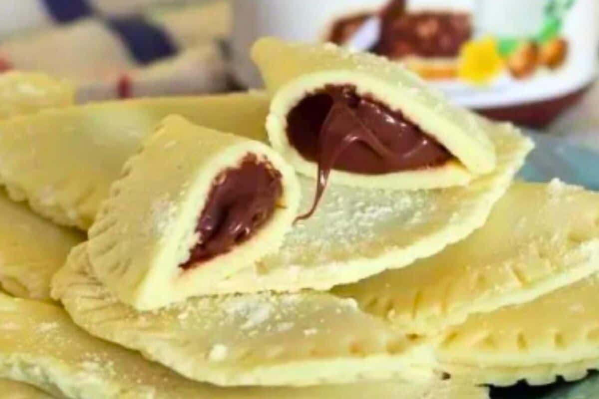 pastelzinho de leite ninho