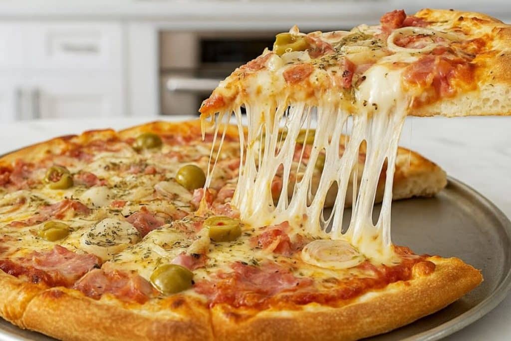 pizza de liquidificador