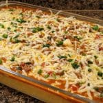 polenta com carne moída