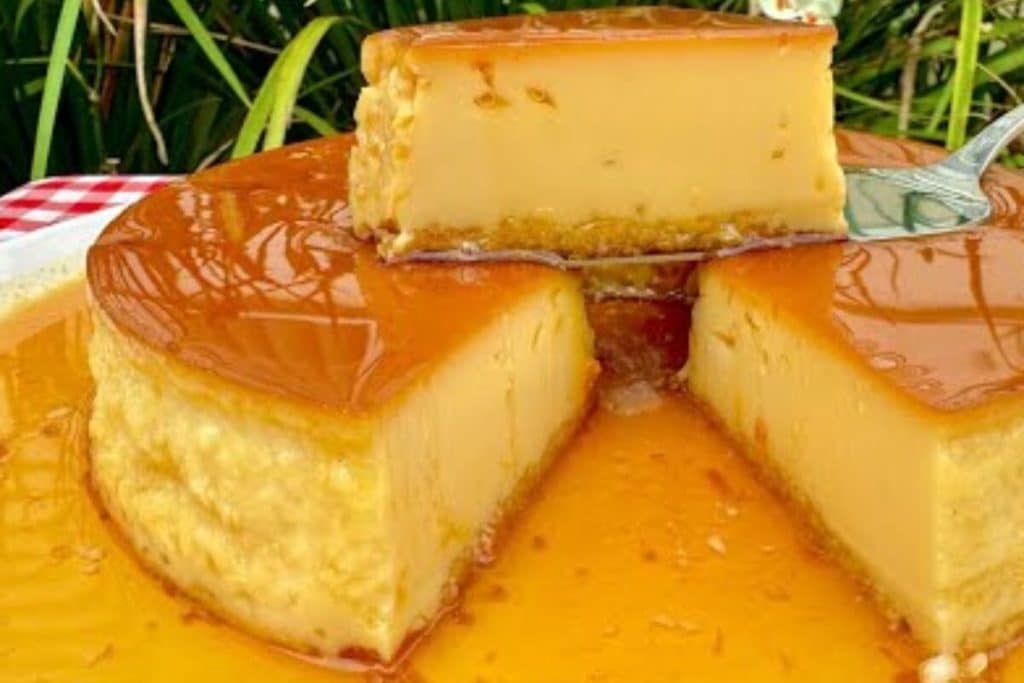 pudim de leite condensado com queijo