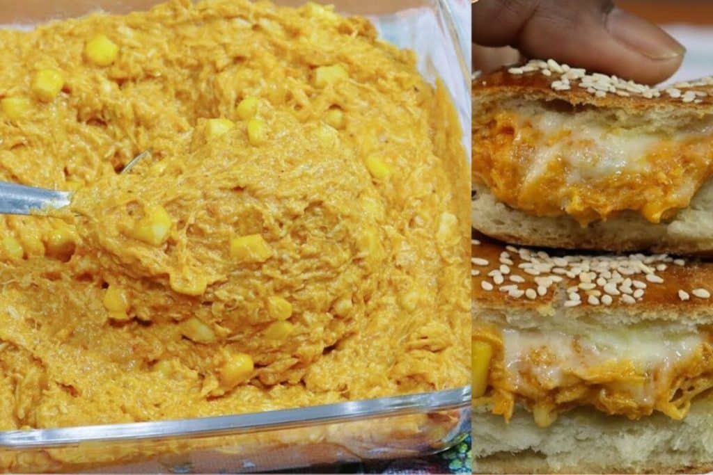 recheio cremoso de frango