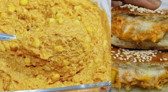 recheio cremoso de frango