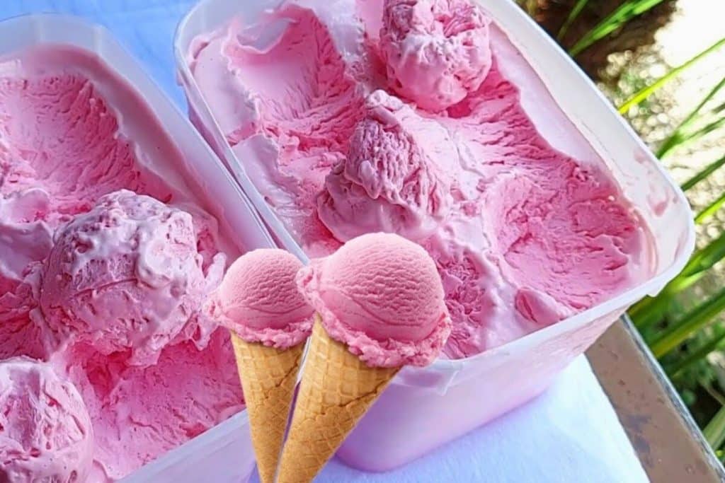 sorvete cremoso sem leite condensado