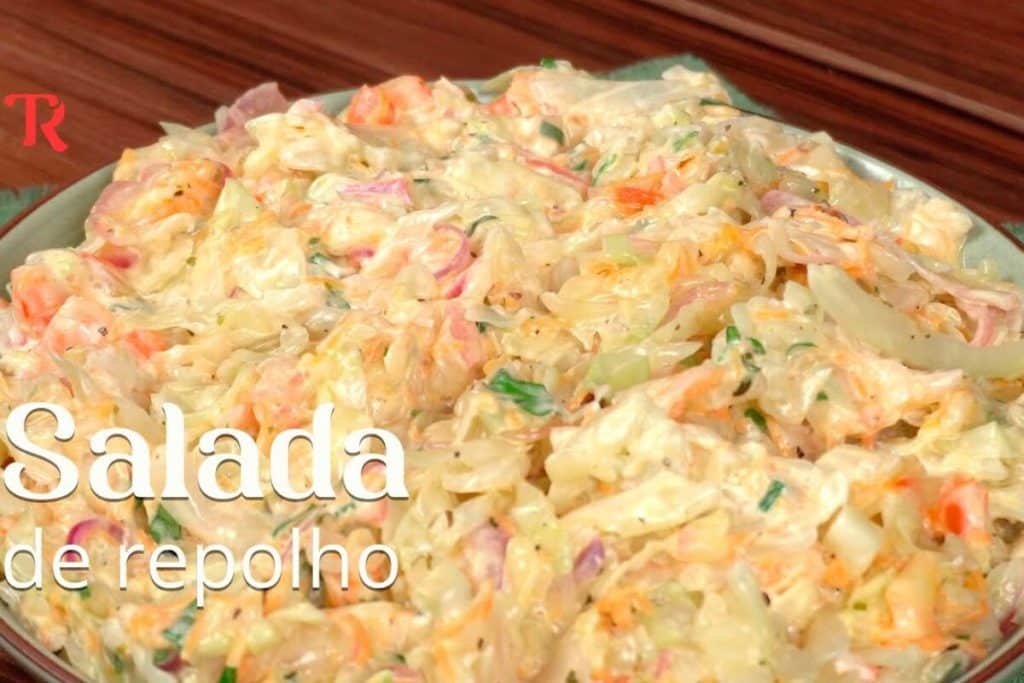 salada de repolho para churrasco