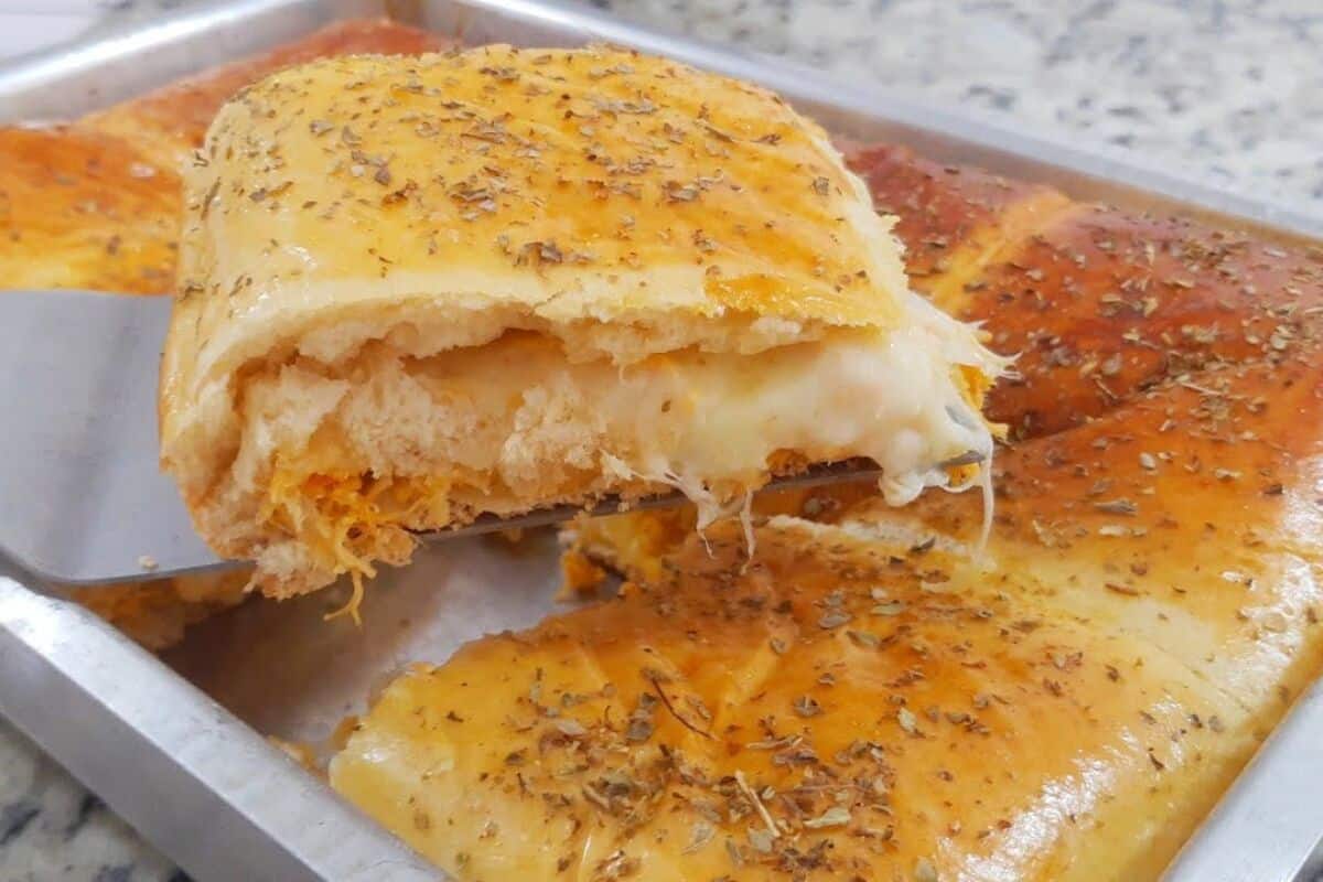 salgado assado de tabuleiro