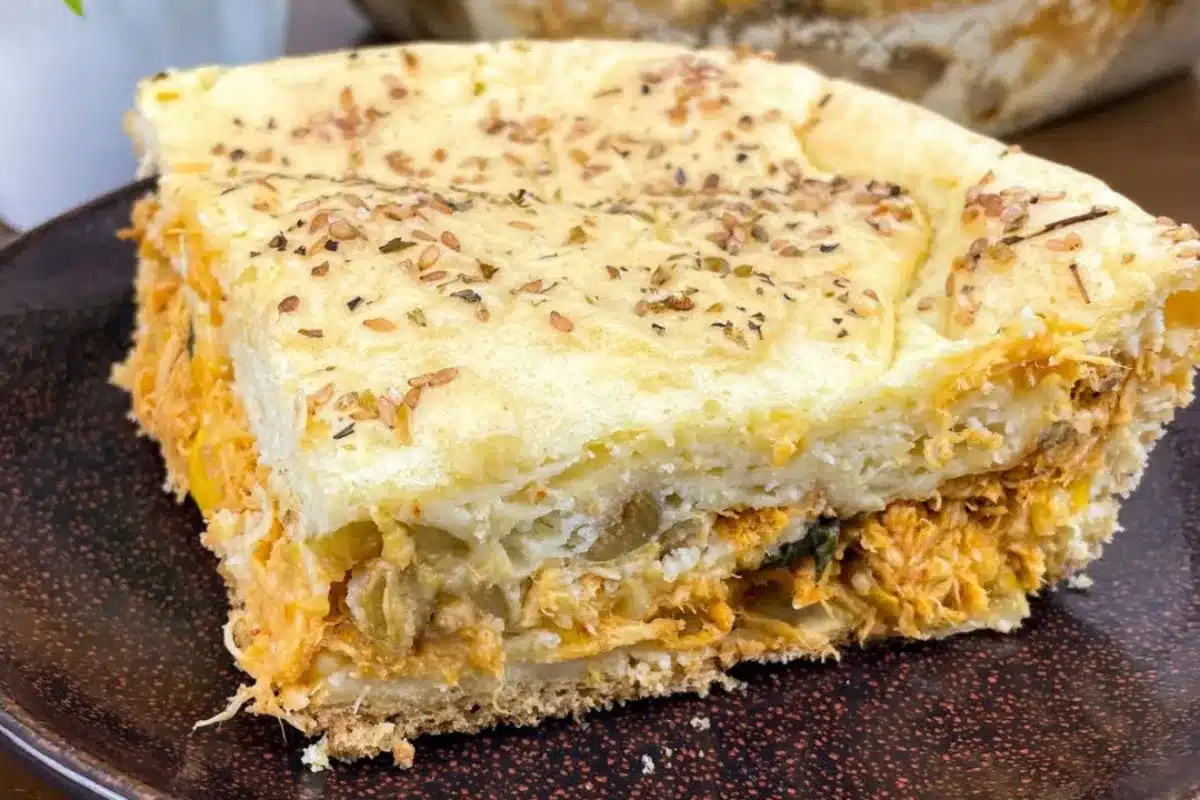 torta de frango sem gluten
