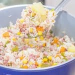 arroz com linguiça toscana