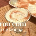 curau com milho de latinha