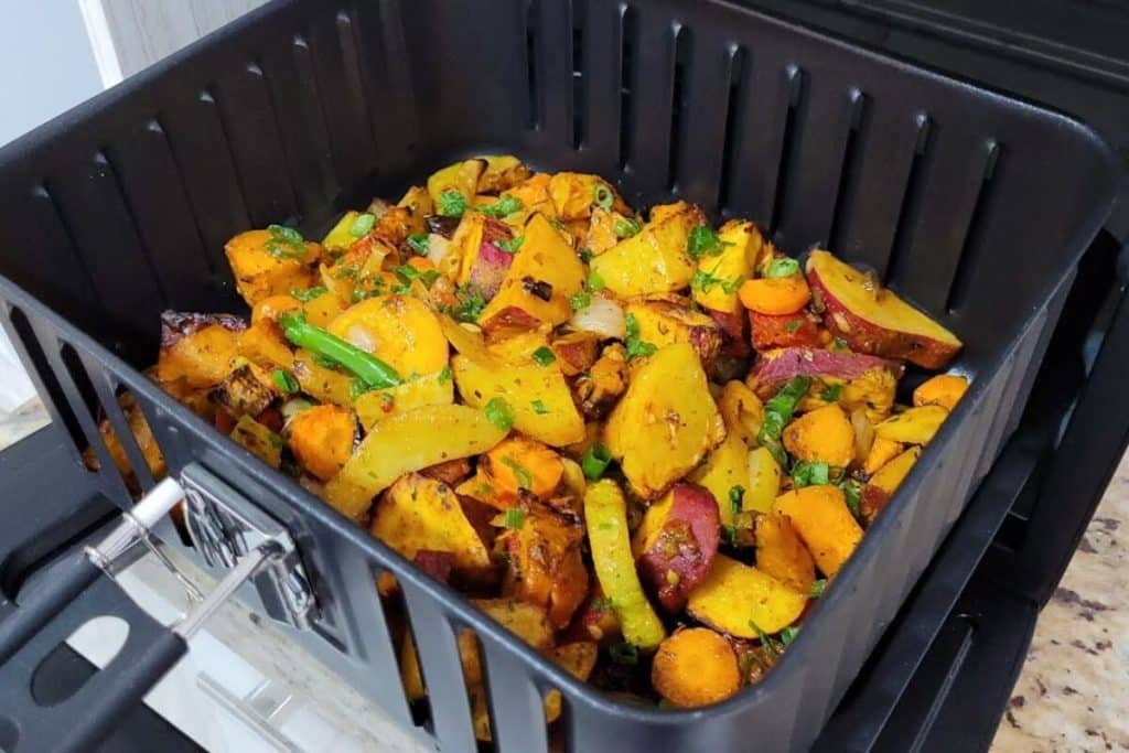 Legumes assados temperados e crocantes, o acompanhamento saudável e perfeito para qualquer refeição 115 legumes assados