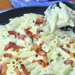macarrão cremoso com queijo
