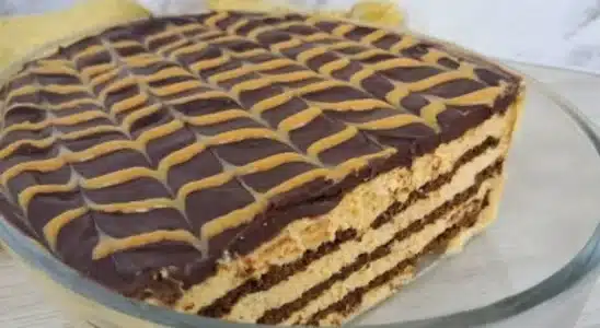 Pavê de doce de leite: a sobremesa mais fácil do mundo que não precisa ir ao fogão e fica pronta bem rápido 1 pavê de doce de leite