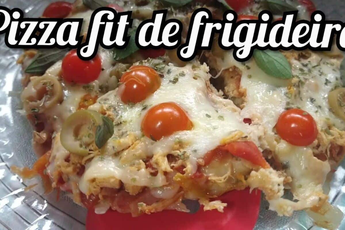pizza fit de frigideira