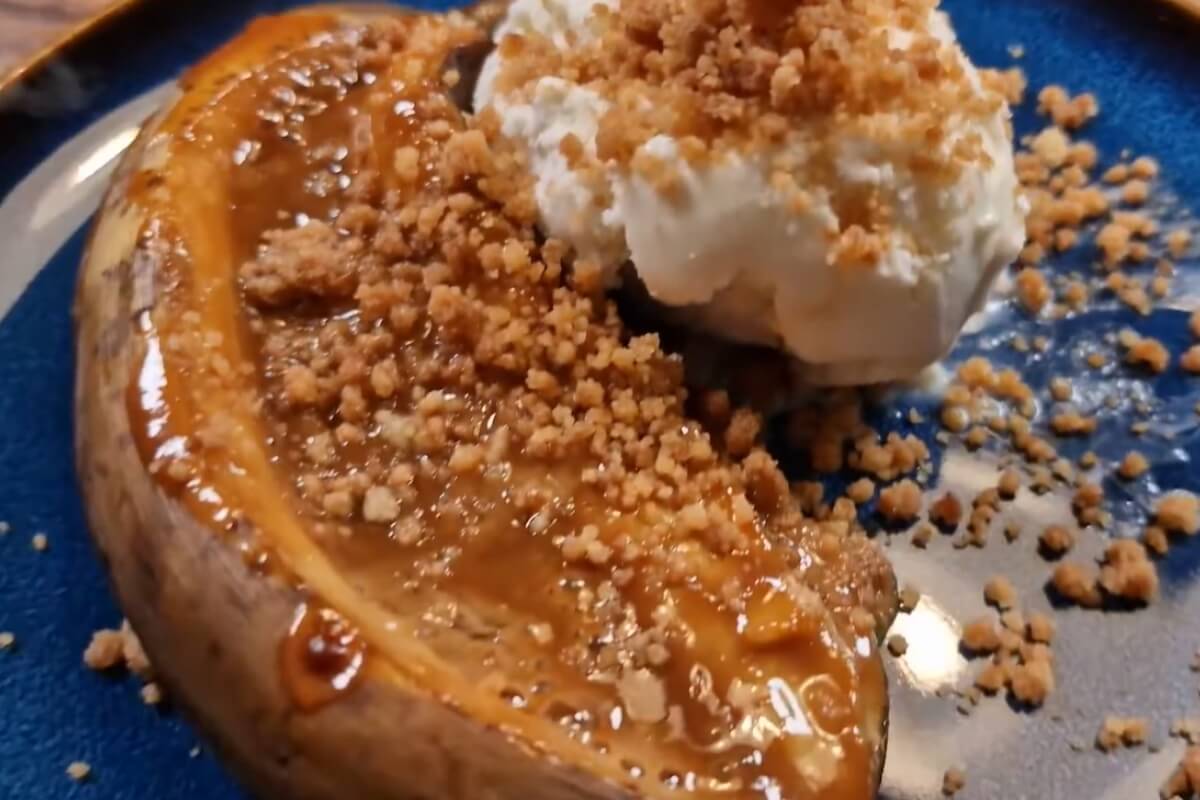 sobremesa de restaurante