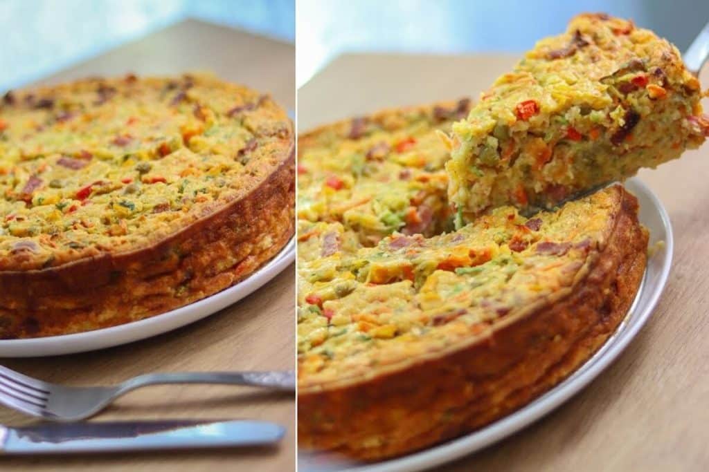 Torta cremosa de abobrinha super leve e saborosa para uma refeição saudável e rápida 2 torta cremosa de abobrinha