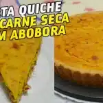 Torta de carne seca com abóbora: veja como fazer essa combinação deliciosa que fica incrivelmente cremosa e saborosa 3 torta de carne seca com abóbora