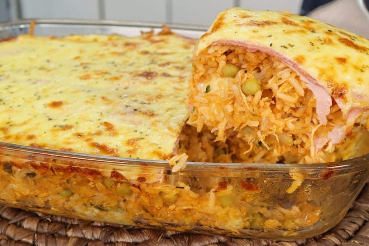 Arroz de forno completo
