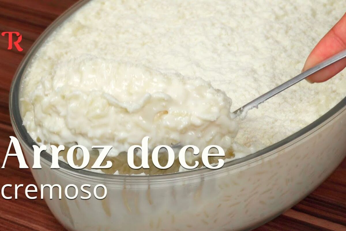 arroz doce cremoso