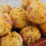 Bolinho de batata frito