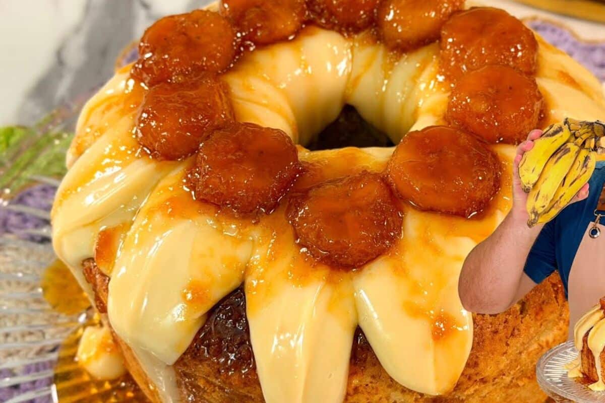 bolo de banana