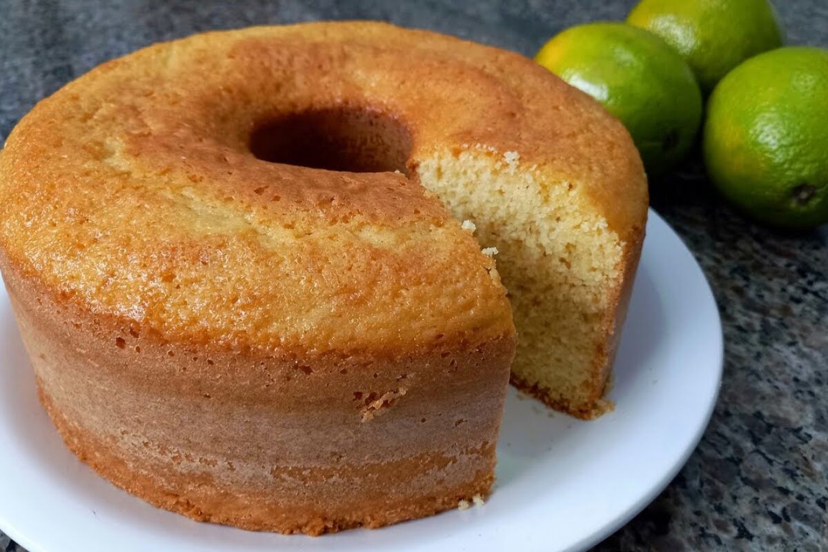 Bolo de laranja fofinho