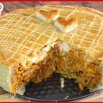 Empadão de frango cremoso