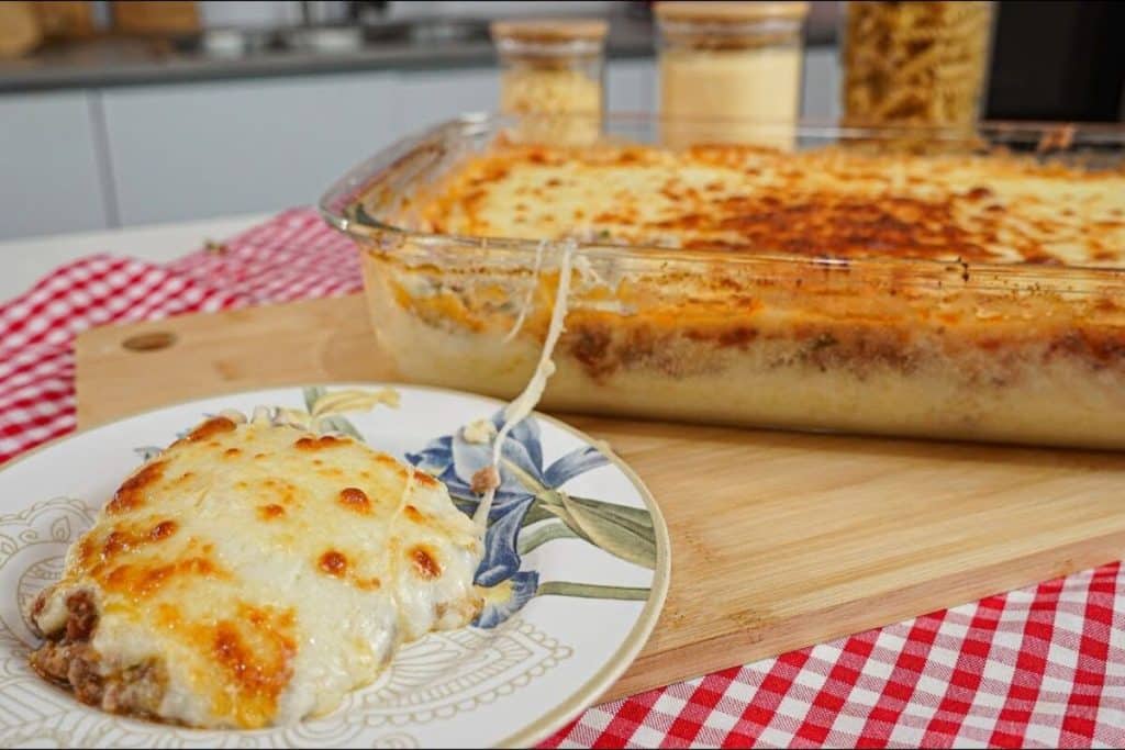 Escondidinho de carne moída