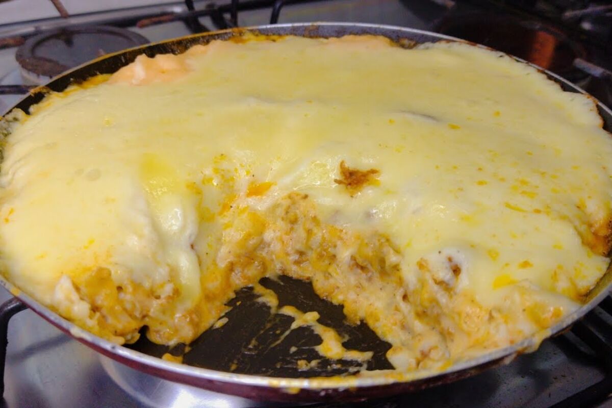 Escondidinho de frigideira