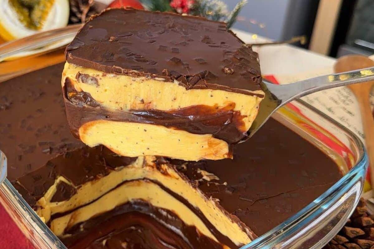 Mousse de maracujá trufado