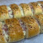 Massa de salgado assado