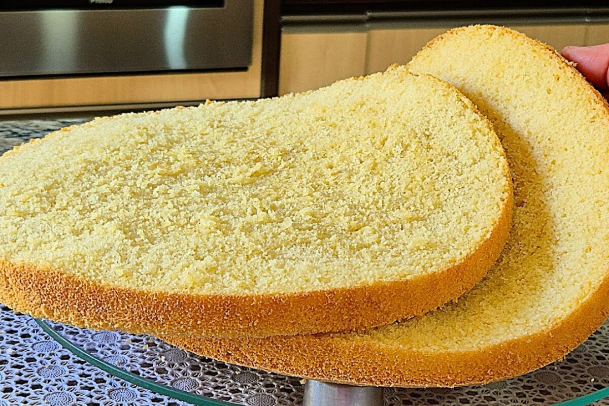 massa para bolo recheado